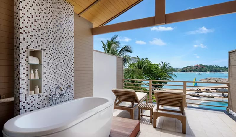Garrya Tongsai Bay - Beachfront Suite - Outdoor Bath